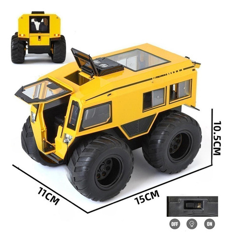 1:24 Rc Crawler Car Mini Rc Rock Crawler 4wd Efectos De Luz