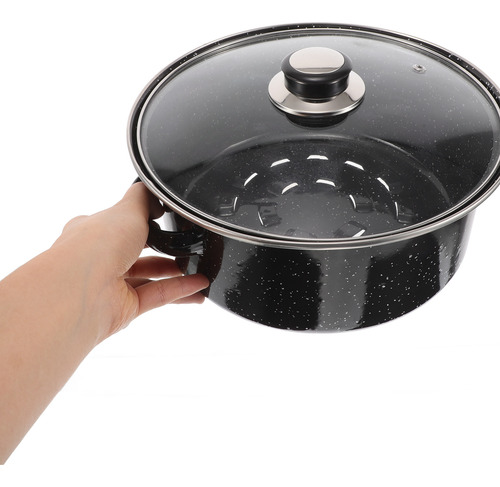 Sartén De Hierro Fundido Esmaltado Olla De Horno De Hierro F
