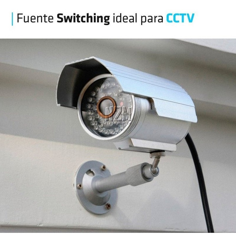 Imagen 7 de 10 de Fuente 12v 2a Metalica Regulada Switching Tira Led Cctv