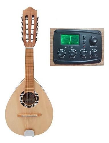 Mandolina Electro Acustica 10 Cuerdas Con Funda - Musicstore