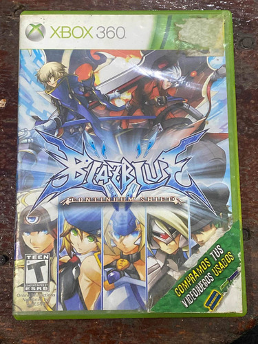 Blazblue Continuum Shift Xbox 360