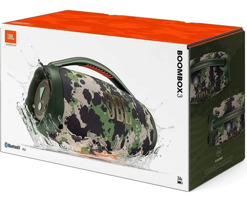 Parlante Altavoz Blutooth 40w 20hrs Jbl Boombox 3 | Militar