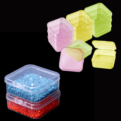 Caja De Almacenamiento Transparente Diy
