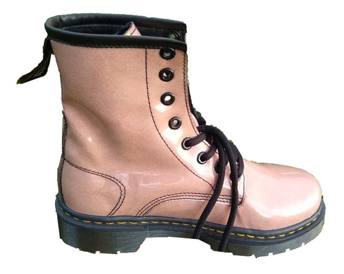 Botas  Nival Charol Rosado Escarchado