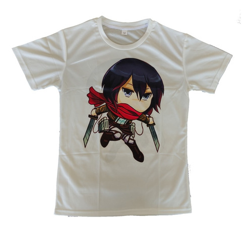 Polera Chibi Mikasa Shingeki No Kyojin - Attack On Titan
