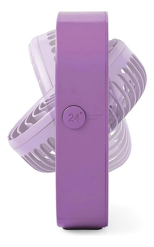 Ventilador Mesa Portátil Recargable Usb 3 Vel Viento Natural (Reacondicionado)