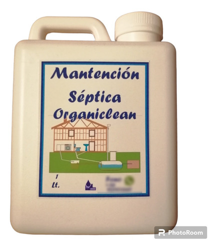 Mantención Séptica Organiclean    Bio-mantención Fosas  1 Lt