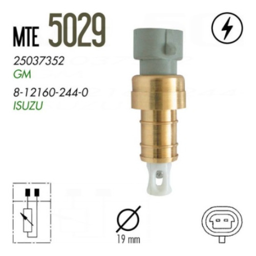 Sensor Temperatura Commercial Chassis 1994 1995 1996 5.7 L8