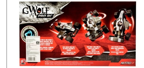 Gwolf Pro Carro Radio Control Giros Recargable