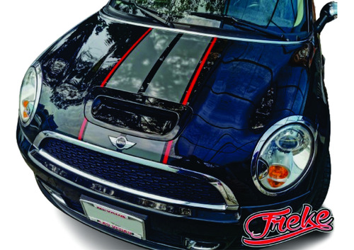 Stickers Franjas Cofre Y Cajuela Mini Cooper 2007-2013 R56 