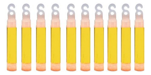 40 Barras 4in Cyalume Amarillo Granel Omniglow Boda