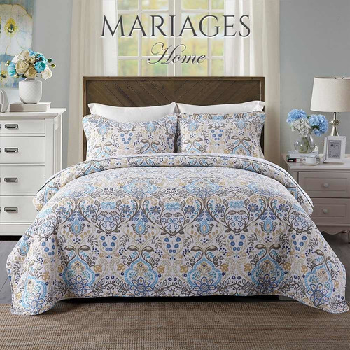 Cubrecama Quilt Cover C/funda Reversible - Twin Cádiz - D 2