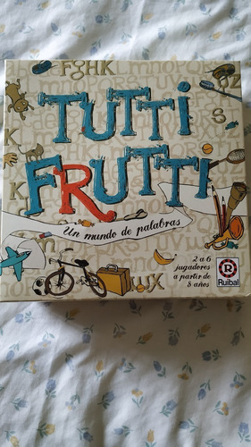 Tutti Frutti Juego De Mesa Original Ruibal  Impecable