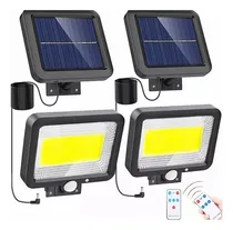 Comprar Lámpara Solar Recargable para Exterior 2pcs , Solar Exterior, 3 Modos, Sensor de Movimiento, IP65 Impermeable, Luz Solar Separable Recargable, Resistente, Fácil Instalación y Uso para Jardín, Terraza