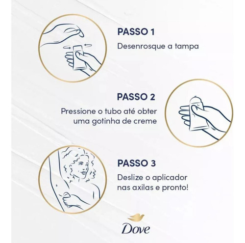 Desodorante Antitranspirante Dove Niacinamida Creme 50g Na