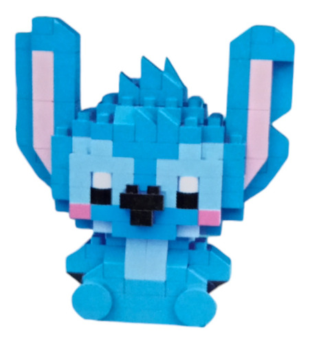 Mini Bricks Bloques Mágicos Figuras Armables 3d Stich Angela