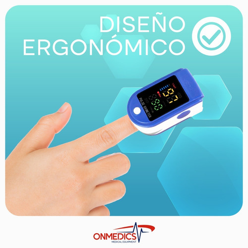 Imagen 7 de 9 de Oximetro Profesional Dedo Certificado Pulsioximetro Digital