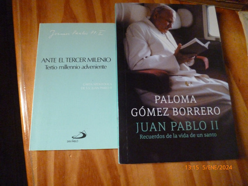 Juan Pablo I I, Gomez Borrero/ante El Tercer Milenio, Juan P