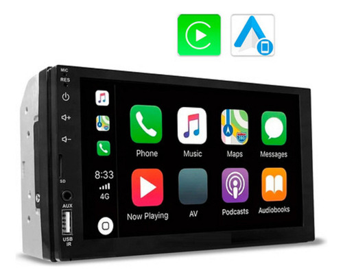 Mp5 Multimidia Android Auto Carplay Moldura Vectra Elegance