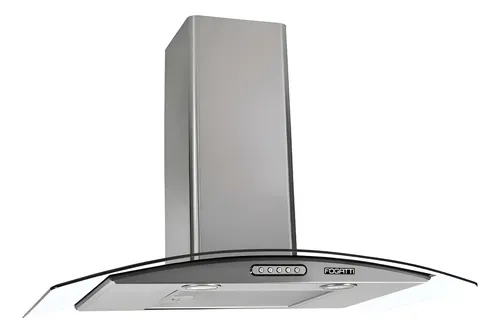 Coifa de Parede Fogatti Vidro Curvo 75cm Inox