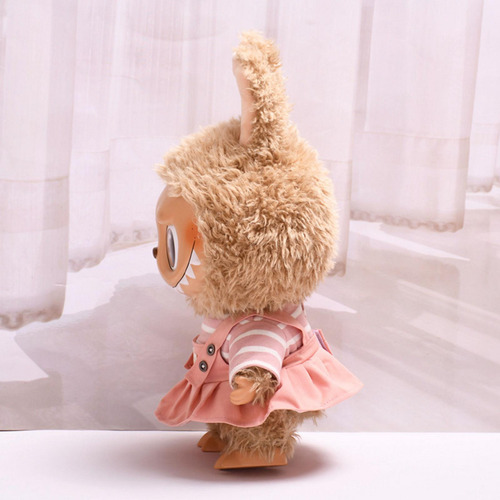 Vestido De Muñeca De Peluche Diy Con Sombrero Para Muñeca