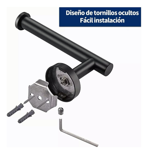 - Portarrollo De Papel Higiénico De Acero Inoxidable Para
