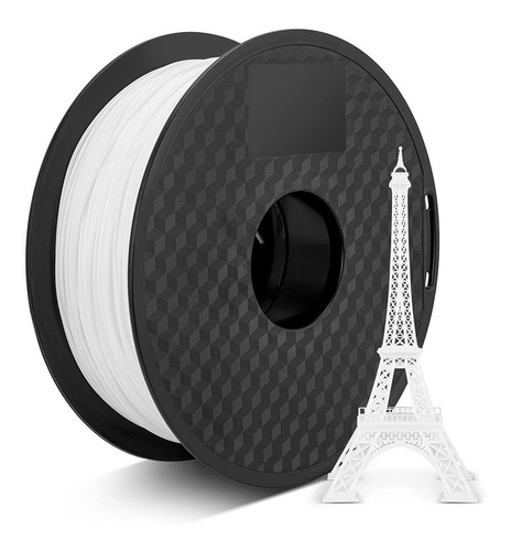 Filamento Para Impressão 3d 1,75mm 1kg Pla Branco