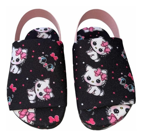 Sandalia Pantunfla Dibujos Para Niña Moda Casual Mod 009