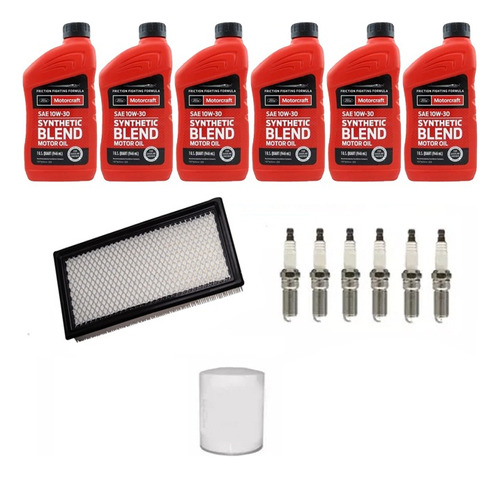 Kit Afinacion Para Ford Edge 3.5 V6 Aceite 5w30 M