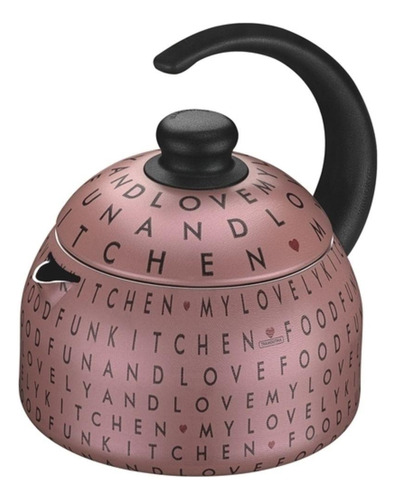 Chaleira 1,9 Litros My Lovely Kitchen Tramontina 27807/050 Cor Rosa