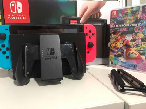 Nintendo Switch 32gb Con Mario Kart 8.