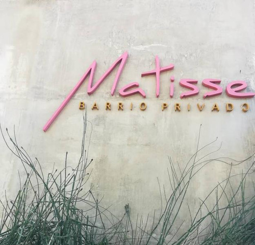 Excelente Lote En Barrio Privado Matisse!!!!