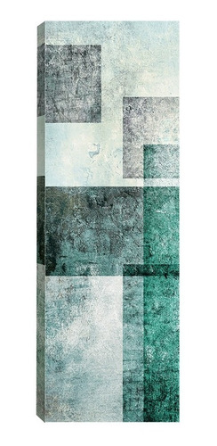 Imagem 3 de 5 de Quadros Decorativos Abstrato Par 20x60cm Para Sala Quarto R6