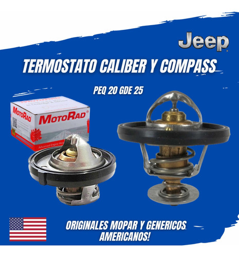 Kit De Termostatos Caliber Y Compass