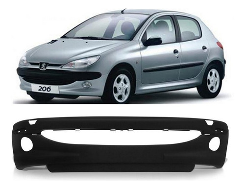 Parachoque Dianteiro Peugeot 206 98 99 00 01 02 03 Boquinha