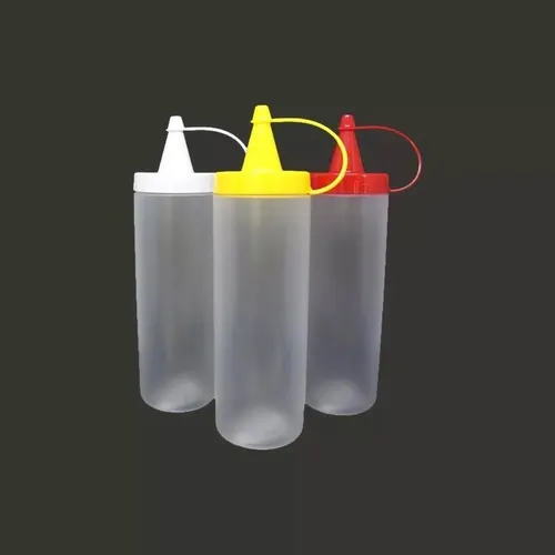 comprar Kit 36 Bisnaga Plastica Transparente Catchup Maionese 200ml