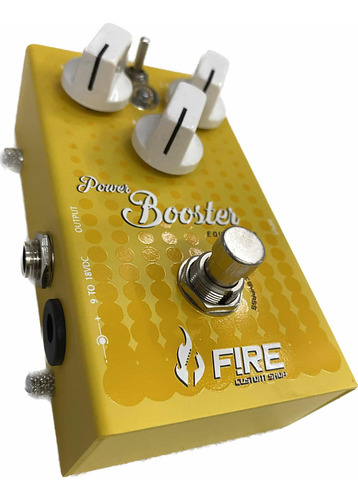 Pedal Fire Para Guitarra Power Booster Novo E Original