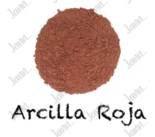 Arcilla Roja, Barro Rojo 500g.