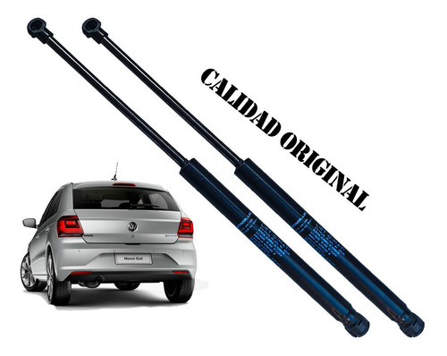 Imagen 2 de 4 de Amortiguador Baul Volkswagen Gol Trend Original Kit X2