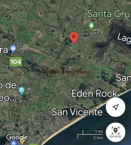 Imagen 2 de 8 de Venta Chacra 19 Has En Medellin, Manantiales (camino Que Une Ruta 104 Con Boya Petrolera)