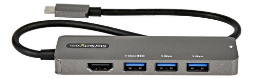 Adaptador Startech Dkt30chpd3 Multipuertos Usb-c Usb 3.0 /vc