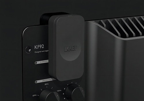 KEF - Adaptador de Subwoofer Inalámbrico KW1, Negro