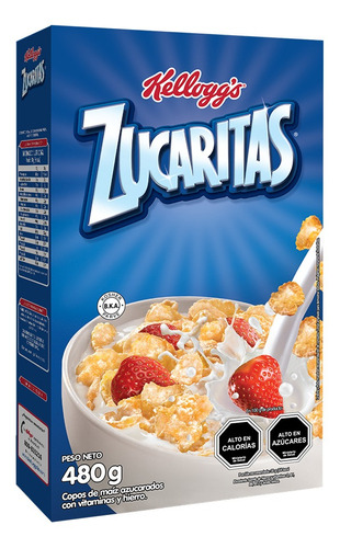 Cereal Zucaritas Kelloggs 480gr