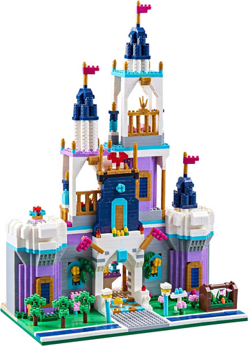 Junipi The Purple Castle - Mini Bloques De Construcción