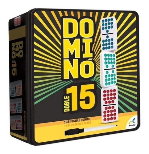 Domino Cubano Doble 15