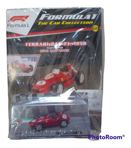 Colección Auto Formula 1 N°60 Ferrari 246 F1 - 1958 Mike Ha 