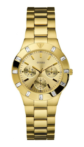 Relógio Guess Feminino Dourado 92421lpgsda1 W13576l1