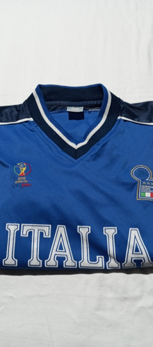 Camiseta De Fútbol Selección Italia Kappa Korea Japón 2002 (Usado)