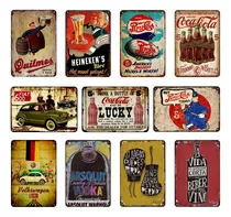 Comprar Carteles De Chapa Antigua ,vintage Retro De 30 X40cm