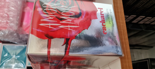 Imagen 4 de 7 de Perfume Amor Amor Cacharel 100 Ml Con Sello Asimco Original